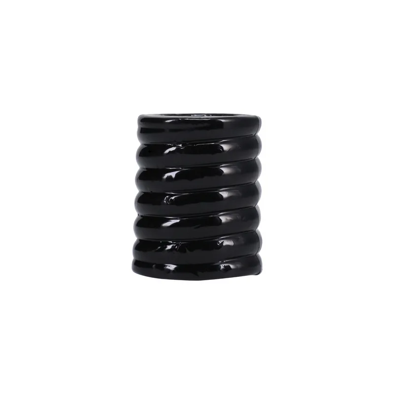 RockSolid by Doc Johnson Cockring The Cage 25 mm - Longueur 5 cm Noir